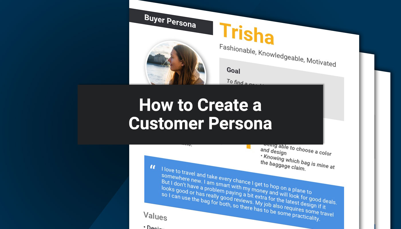How to Create a Customer Persona