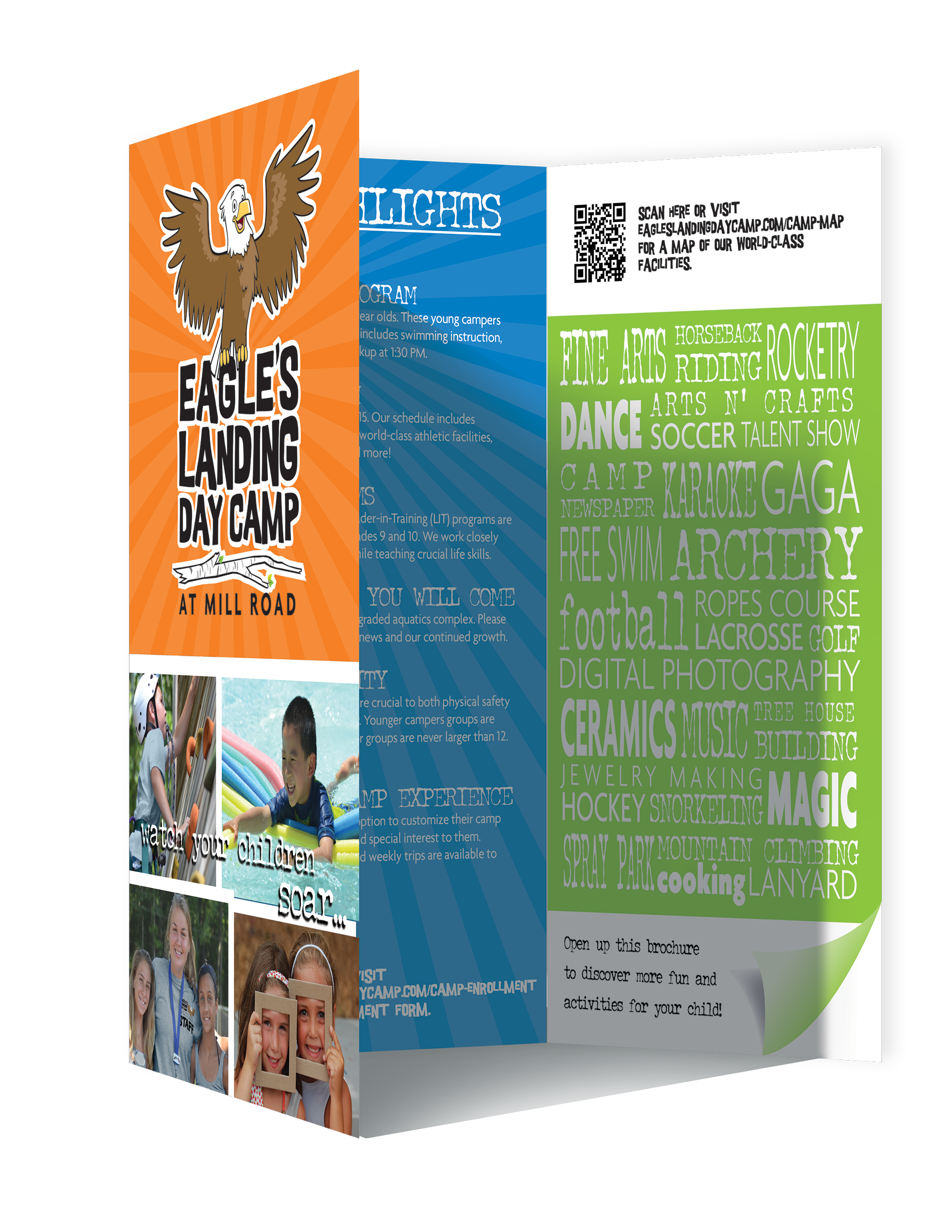 Eagle's Landing Day Camp Brochure