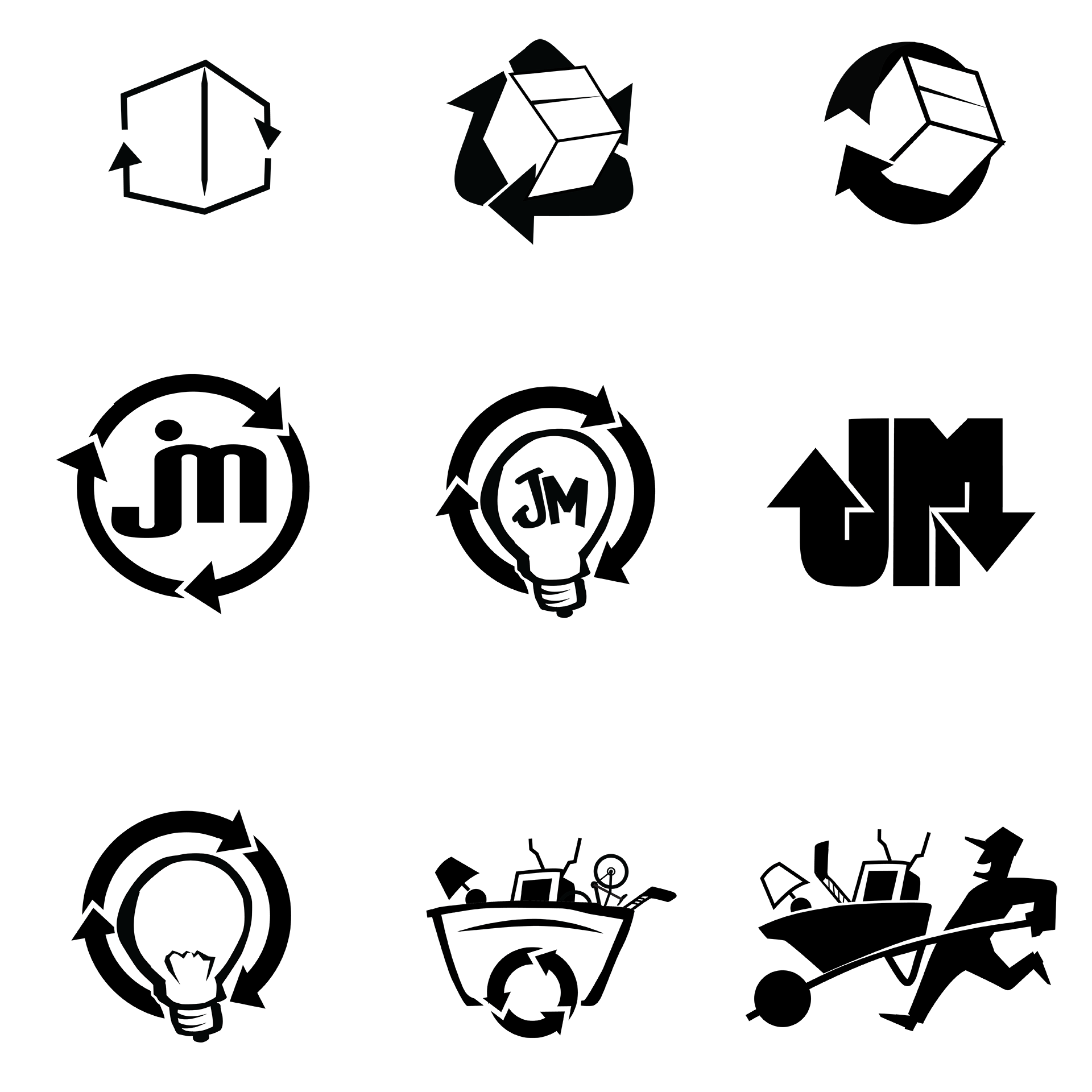 Junk Masters Icon Sketches