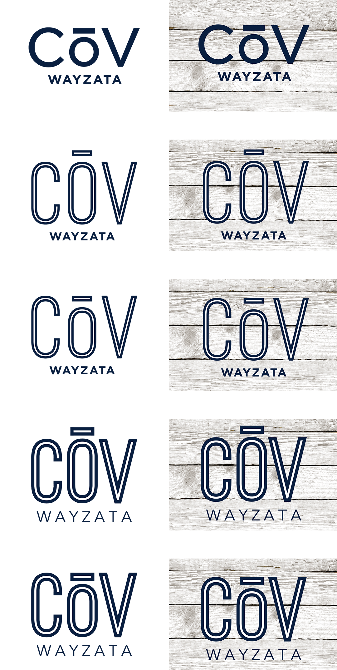 CoV Logo Concept Variations
