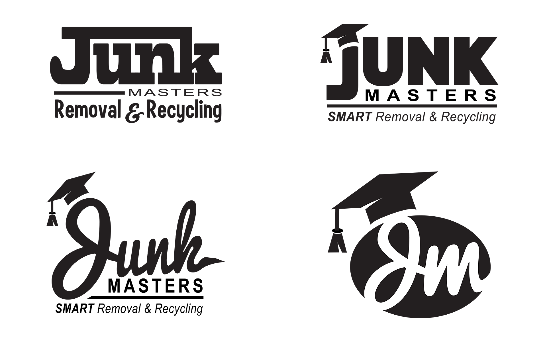 Junk Masters Logo Concepts