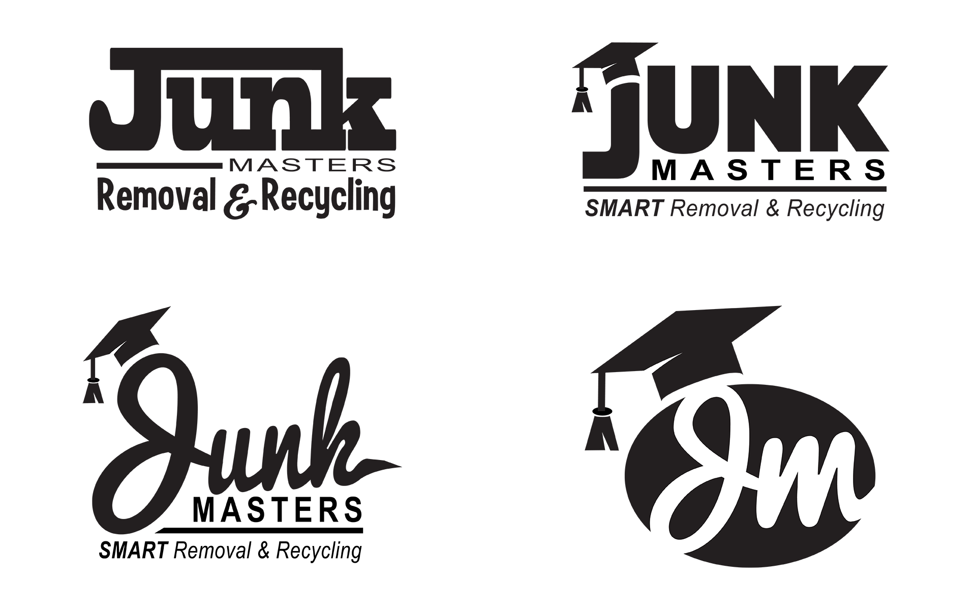 Junk Masters Logo Concepts