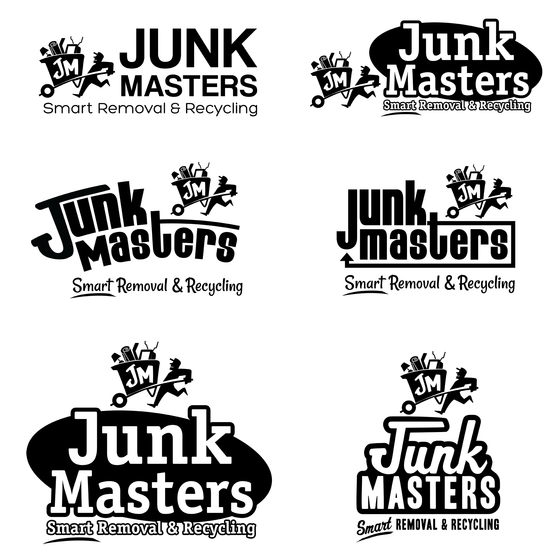 Junk Masters Logo Concepts