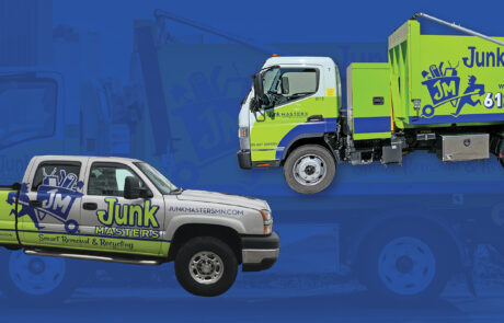 Junk Masters Branded Truck Wraps