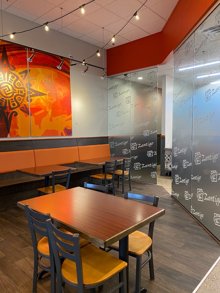 Wall art and branded glass graphics in Woodbury Zantigo