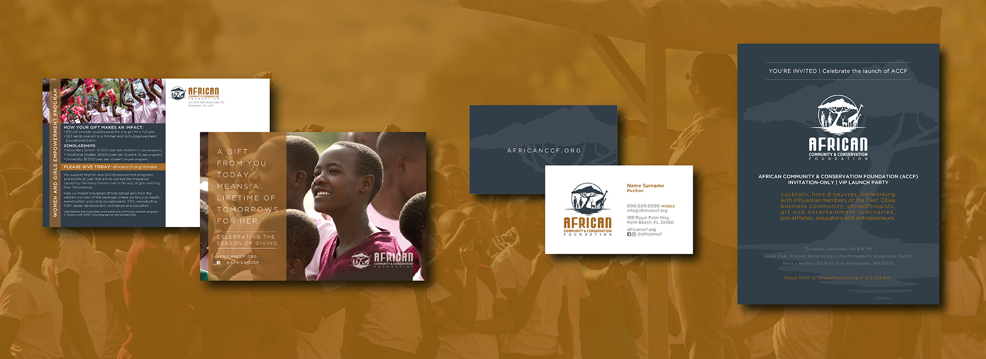 African Community & Conservation Foundation Print Materials
