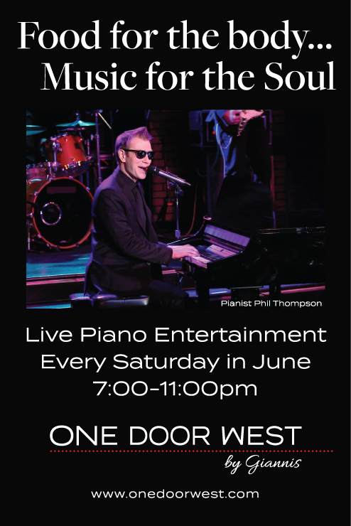 One Door West Live Music Ad