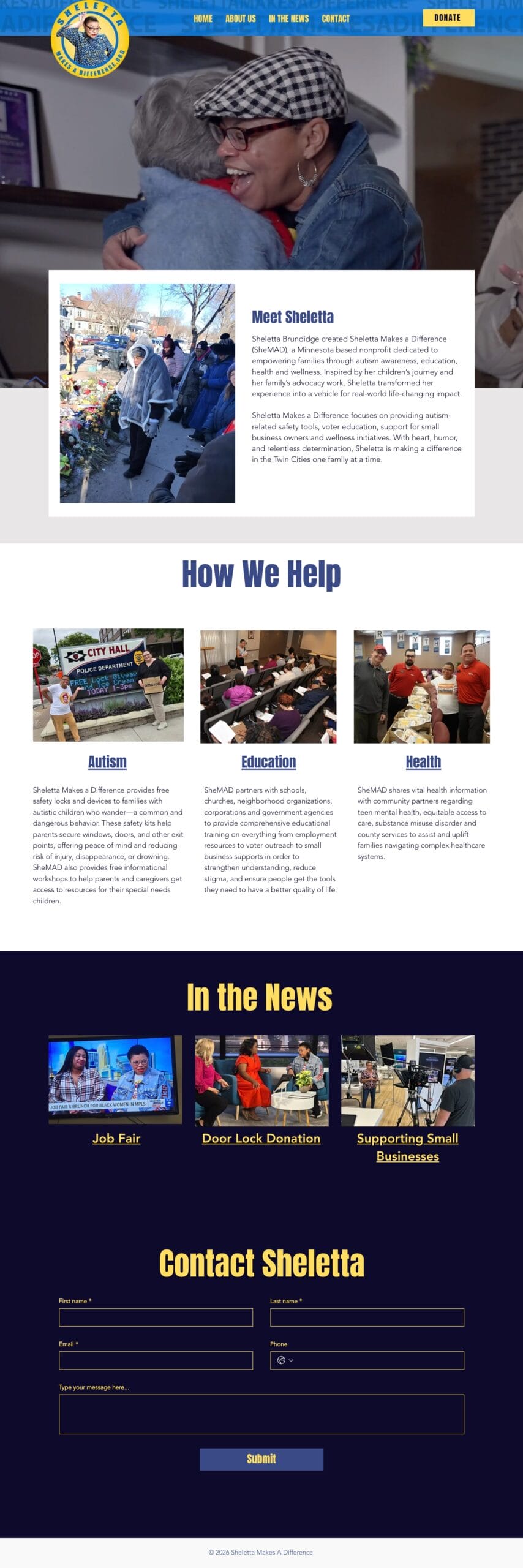 SheMAD Case Study - Web Preview